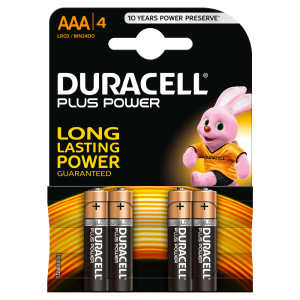 Pilas DURACELL  (pack de 4 Uds)